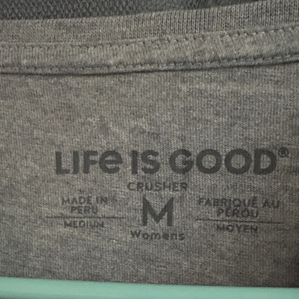Life Is Good Gray Chicken Graphic Tee - Picture 2 of 5